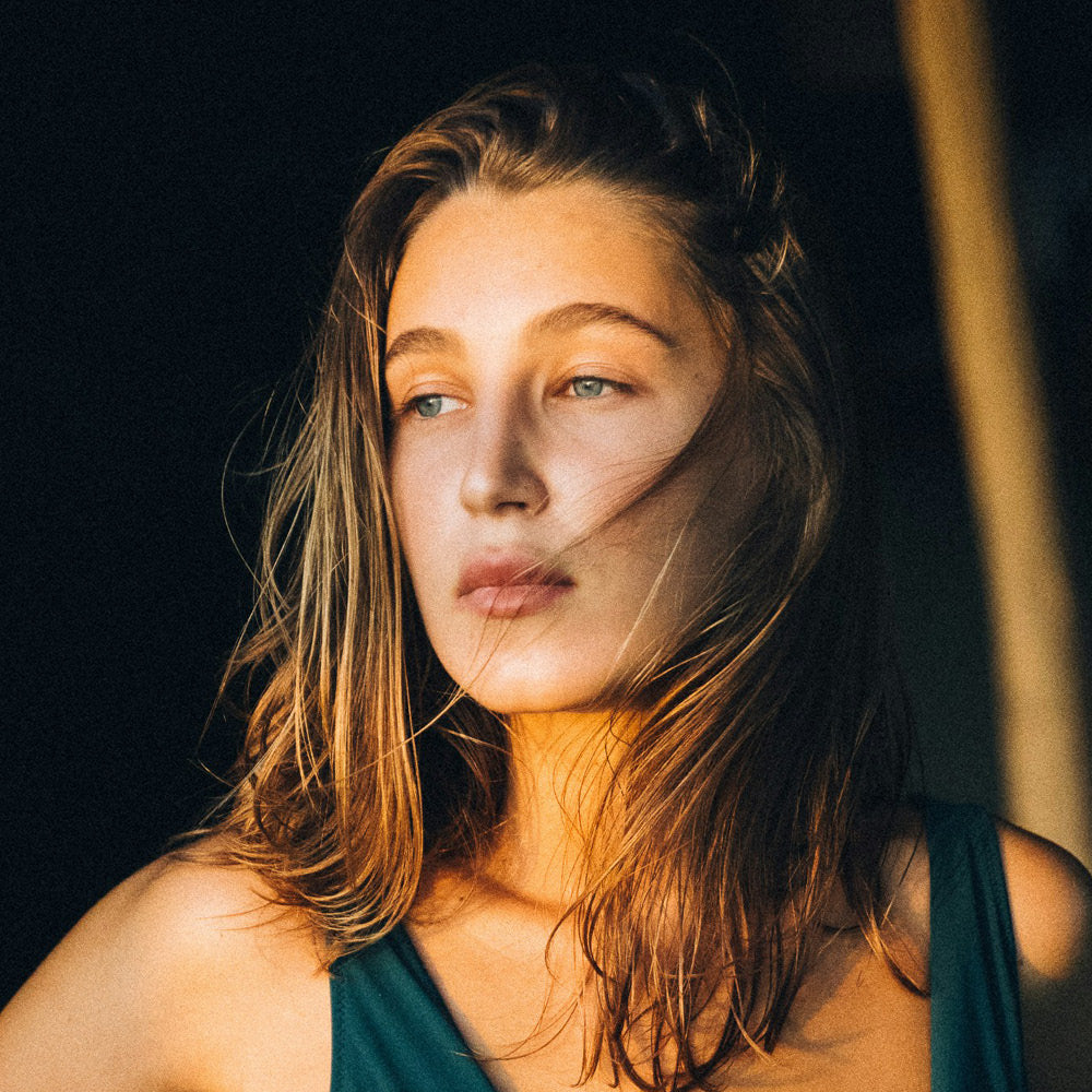 Woman looking into the distance