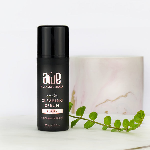 Ayurvedic clearing skin care serum