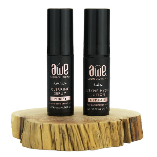 Kapha 5ml Try-Before-You-Buy | Clearing Serum & Enzyme Hydra Lotion